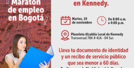 Prográmate para la maratón de empleo en Kennedy